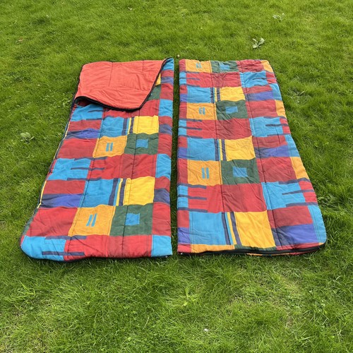 Vintage sleeping bags pair - vintage,
