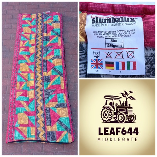 Vintage sleeping bag slumbalux - vintage,