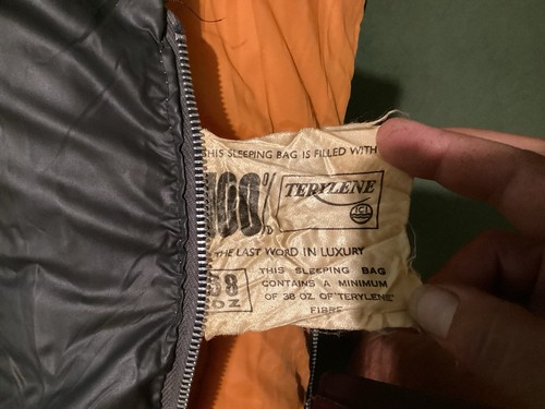 1950 slumbalux sleeping bag - slumbalux,