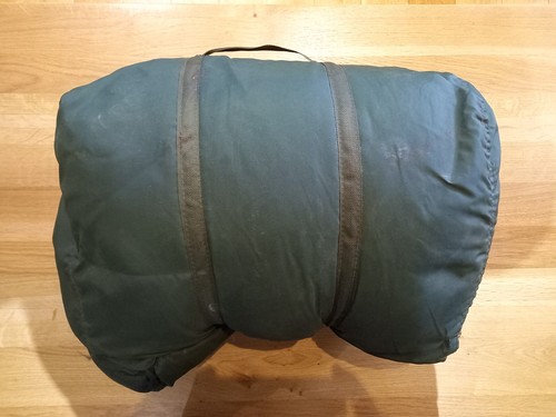 Vintage sleeping bag - vintage, ex-army