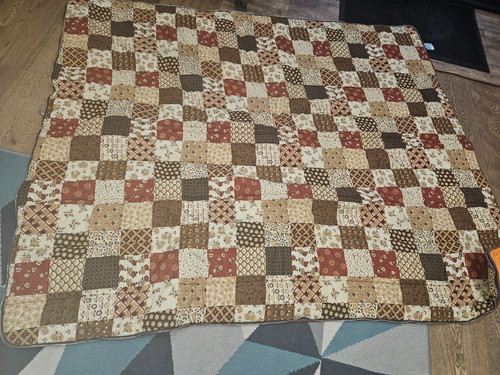 Vintage patchwork quilt - patchwork,